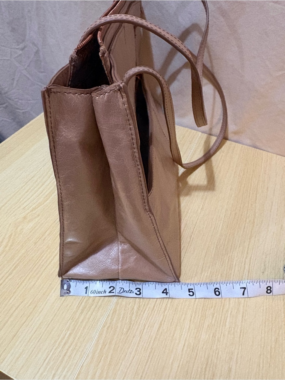 HOBO Metallic Rose Gold Shoulder Tote - Picture 15 of 16